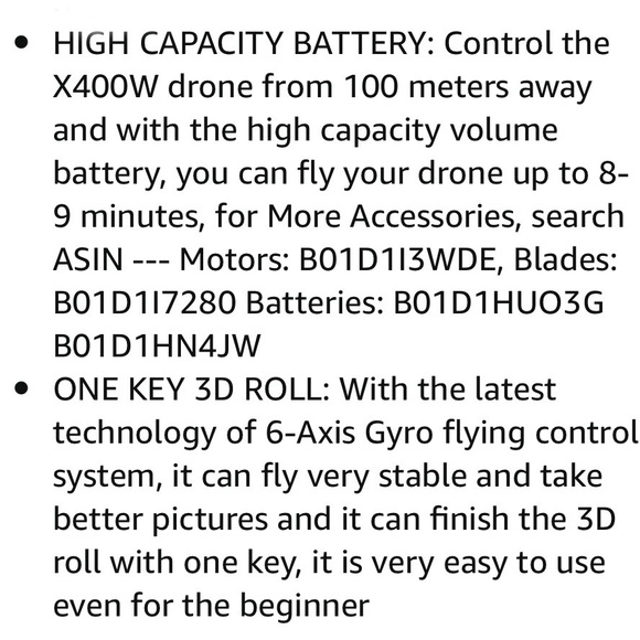 COPY - DBPOWER FPV RC Drone with HD Camera - Picture 14 of 15